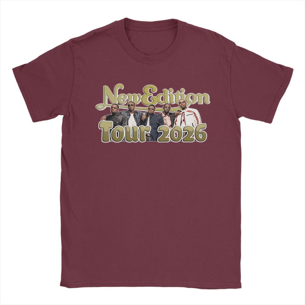 New EEditions Way Tour 2026 TShirt Summer Harajuku TShirts Unisex Pure Cotton Round Neck Clothing ShortSleeved Vintage Tshirt