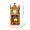 Retro Building Blocks Swing Pendulum Clock Construction Brick Set DIY Construction Toy for Kids Adults Classic Creative Gift