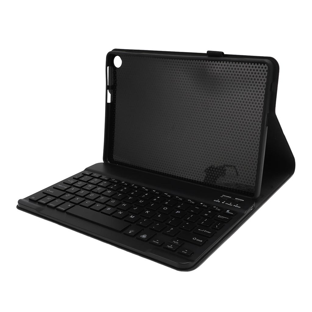 Tablet Case with Removable Wireless Keyboard PU Leather Keyboard Case Travel Portable Sleeve for Tab M10 Gen 3 10.1 Inch