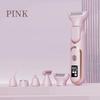 Dual-Head Electric Women's Shaver & Epilator: Full Body and Pubic Hair Trimmer