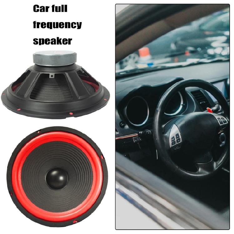 4Ohm 10inch Speakers Subwoofer Car Stereo Speakers Vehicle Door Music Stereo Full Ranges Frequency Subwoofer Loudspeaker