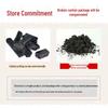 Smokeless High-Temperature Charcoal Briquettes for Home and Commercial Use - Durable and Flammable Fruit Wood Charcoal Heating Solution