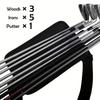 Portable Golf Club Carrier Bag Lightweight Carry Driving Training Travel Range Adjustable Course Shoulder Strap Crossbody Bag