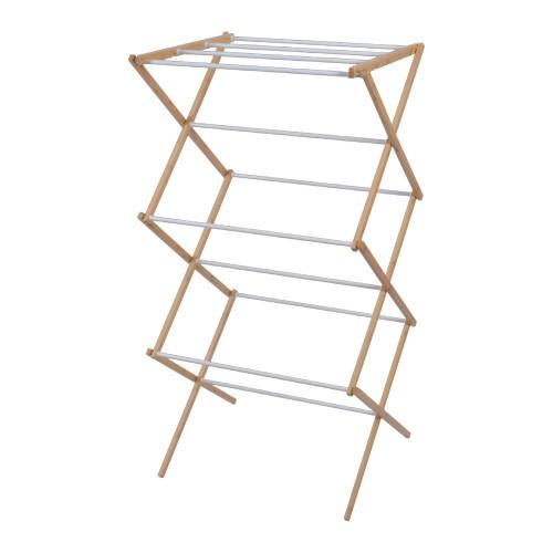 Orwell 3-Tier Bamboo Clothes Airer