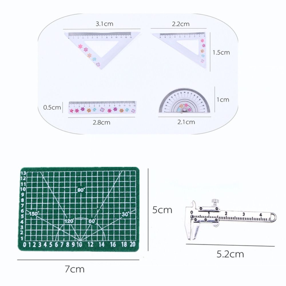 1:12 Scale Miniature Color Pencil Dolls Accessories Dollhouse Writing Materials  Party Festival