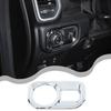 Chrome Headlight Switch Button Decor Cover For Dodge Ram 1500 2018+ Accessories
