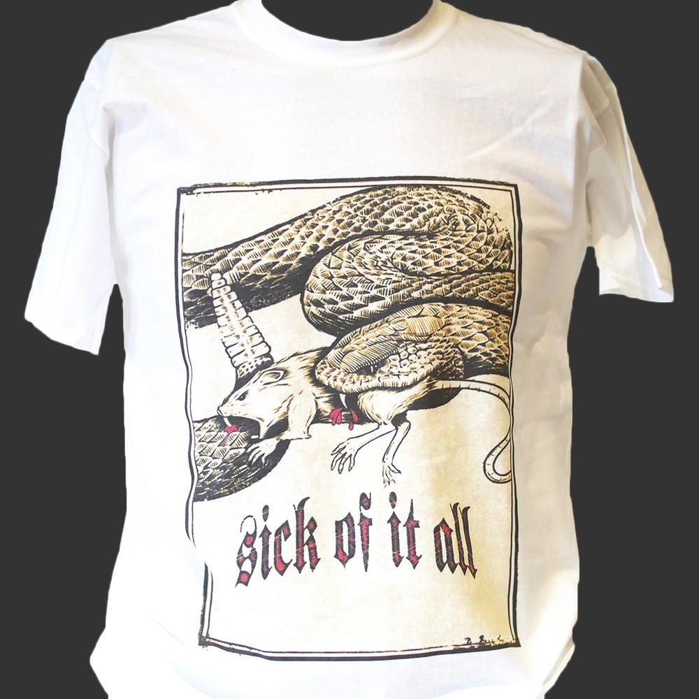 

SICK OF IT ALL ХАРДКОР ПАНК РОК ФУТБОЛКА унисекс S-3XL 4XL