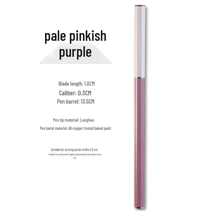 Morandi Portable Refillable Brush Pen: Soft Brush for Calligraphy & Sutras, Regular Script Style
