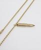 Works Pedition Brass Bullet Necklace