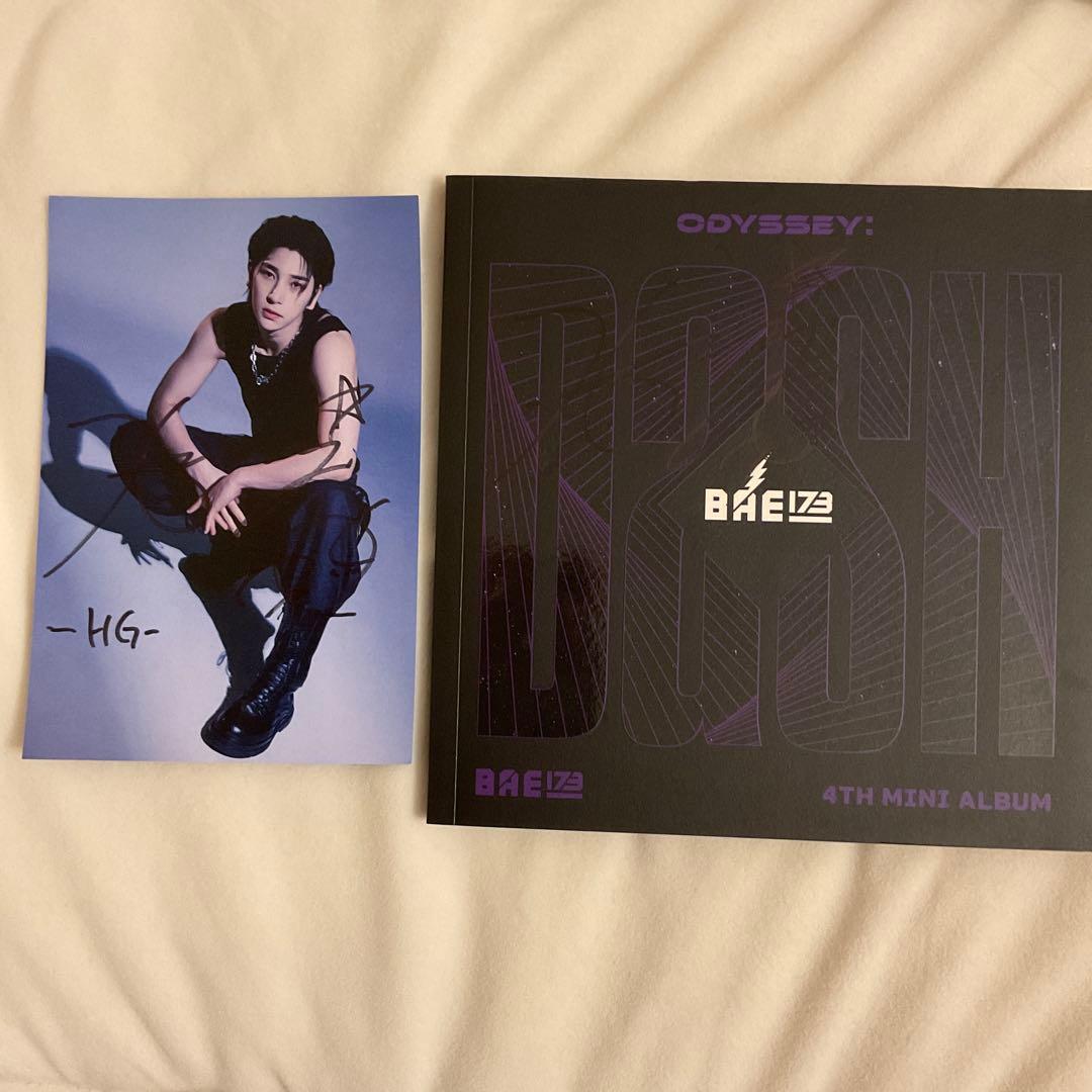 

[USED] BAE173 Hangyeol Autographed Album Postcard