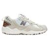 New Balance Nb 703 Synthetic Leather Fabric Pigskin Comfortable Versatile Trendy Low-Top Dad Shoes Women sneaker Khaki WL703STT