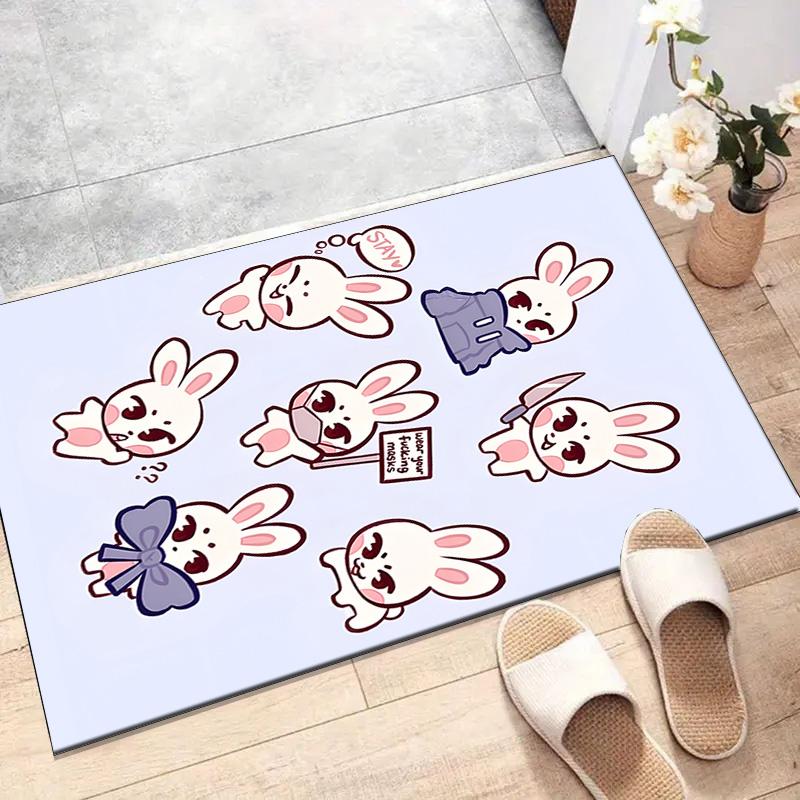 1pc Kpop Team5 Design Printed Area Rug Carpet for Bedroom Living Room Home Decor Rugs Mat Non Slip Mat Rug for Bedside