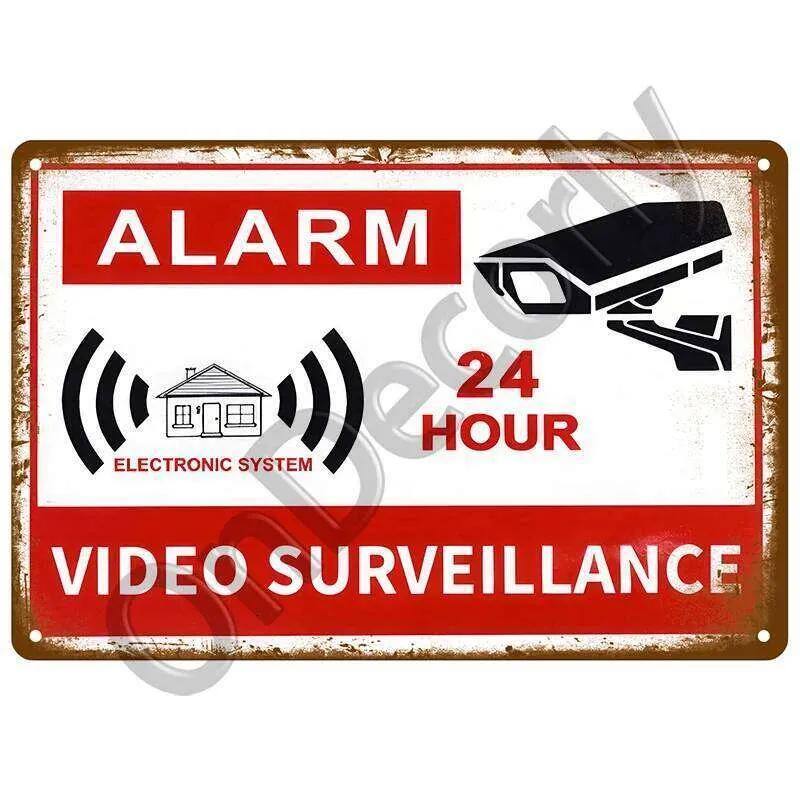 Retro Warning Danger Vintage Tin Sign Poster Metal Plate For Garage Home Man Cave Wall Decor Art Pubs Plaque Caution 26T0104 26T0104