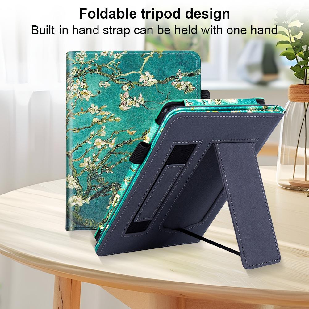 Leather Case Auto Wake/Sleep Smart Cover for Kindle Paperwhite 12th Gen 2025 7inch for Kindle Colorsoft Signature Edition 7inch
