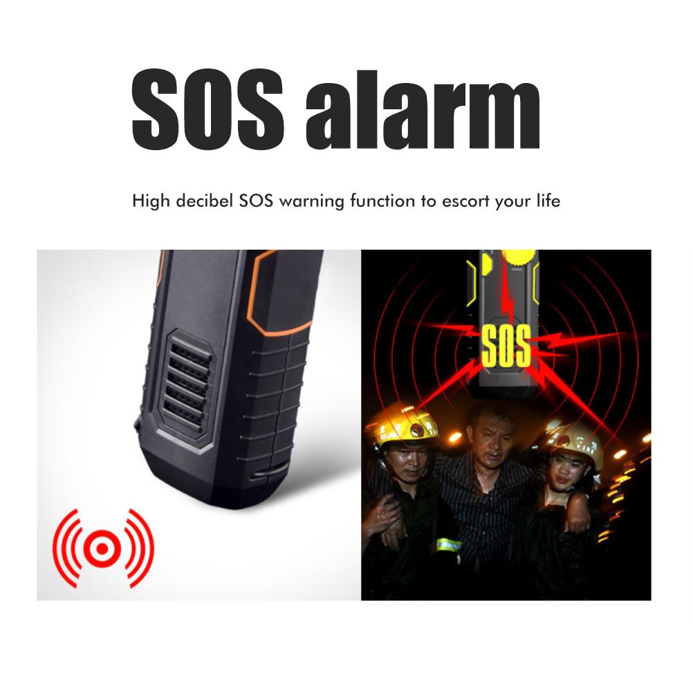 Portable Emergency Radio Hand Crank Flashlight with Radio Multifunctional Power Bank SOS Alarm Rechargeable for Home