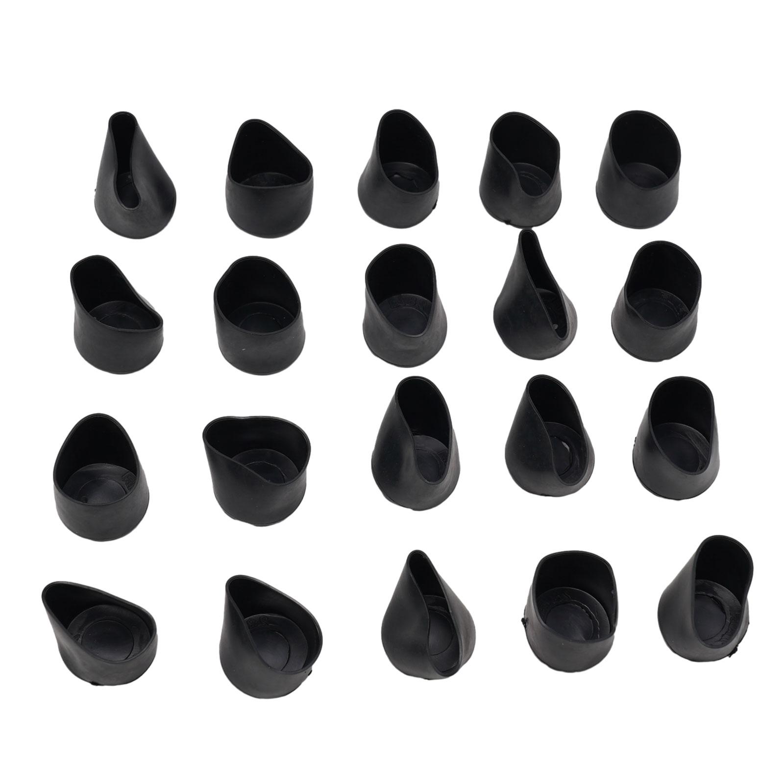 

Колпачок для ножки стула в гостиной, протектор для ножек стола, черные нижние наконечники для пола 28mm