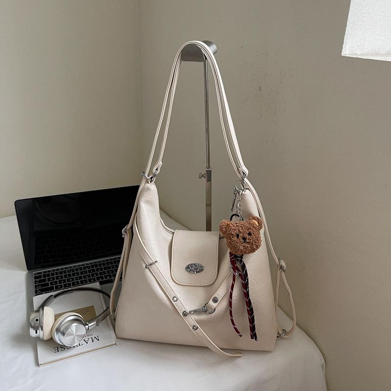High-value Retro Bag Large-capacity Bag Women's New Autumn Commuting Double Shoulder Back Bag Single Shoulder Tote Bag Women
