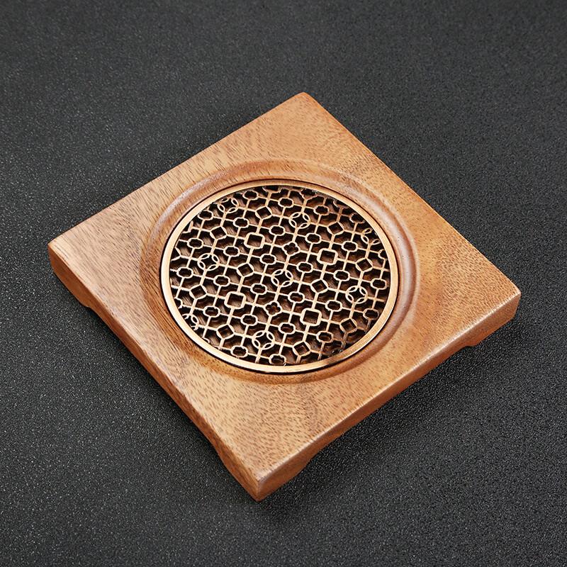 Deou Xingguang Walnut Wood Tea Tray Set