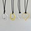 Irregular Pendant Necklaces Chain Necklaces CCB Material Pendant Necklace Neck Jewelry Perfect Gift for Fashion Lover