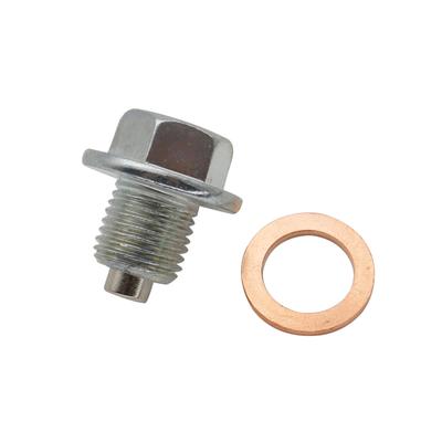 Magnetyczny korek spustowy oleju nakrętka spustowa miski olejowej M12 * 1.25MM śruba spustowa oleju śruba miska olejowa korek spustowy dla Toyota/Nissan akcesoria samochodowe