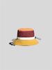 Quick drying color blocked fisherman hat new basin hat outdoor hiking sun hat women's summer sun protection hiking camping hat
