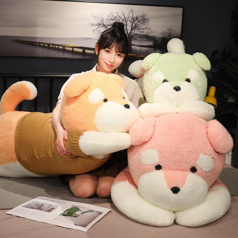 Cute Dog Sleeping Pillow Dog Plush Toy Puppy Doll Doll Girl Chinese Valentine's Birthday Gift