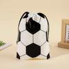 20/50 Pièces Sac à Cordon Sac à Coulisse Fête Football Thème Sports Anniversaire Cadeaux Sac à Friandises Décoration Cadeau Célébration d'Équipe Fournitures