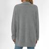 Women's Casual And Fashionable Loose Long Sleeved Sweater Jacket