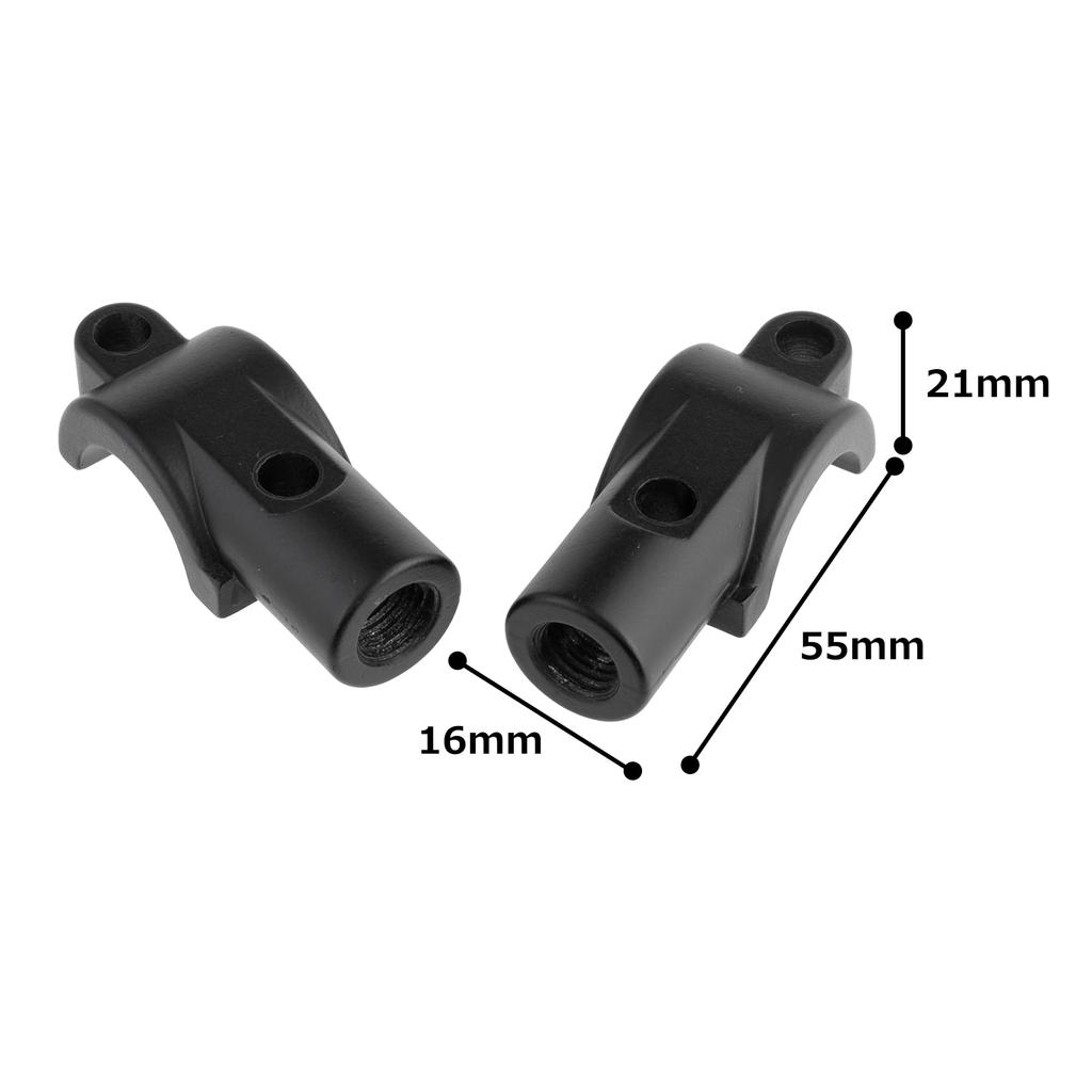 Kijima Sportsters HD-07088 Motorcycle Parts Mirror Holder Set Bolt Mount Type Mirror Change M10