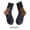 Cartoon Boot Socks for Women Ladies Winter Thick Warm Socks Knitted Wool Socks Thermals Socks Thick Hiking Crew Socks