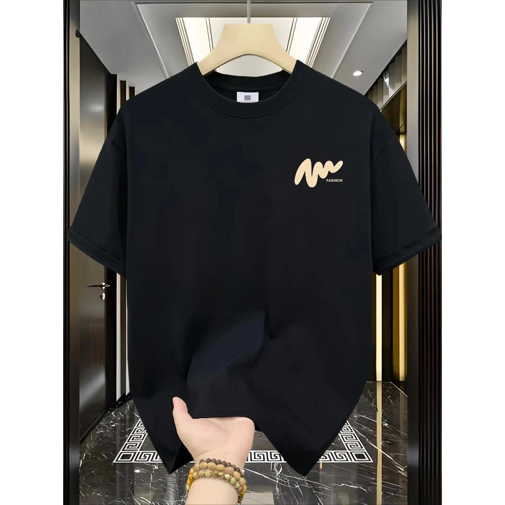 Pure Cotton Men's Tops Casual Short-sleeve Comfortable T-Shirts Men’s