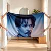 Johnny Depp (1) Flannel Blanket a Soft Accent for the Bedroom and Living Room and a Cozy Home Gift