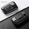 Abs Carbon Fiber Style Car Key Case Cover For Vw Volkswagen Magotan Gte Passat B6 B7 B8 Cc Arteon Skoda Fabia Superb A7 Kodiaq