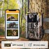 Outdoor-4K-Live-Video-App, Wildkamera, Cloud-Service, 4G, 36 MP, Jagdkameras, Mobilfunk, mobil, kabellos, Wildtier-Nachtsicht