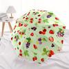 1pc Berry Pattern Automatic Opening/closing Umbrella, Reinforced 8-Rib Construction, Compact Travel Umbrella Yy250808129