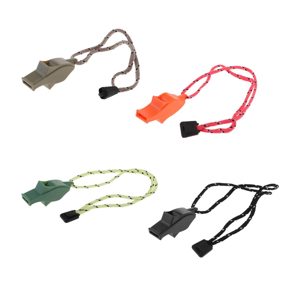Portable Plastic High Decibel Outdoor Hiking Camping Emergency Tool