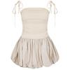 AmyLynn Womens/Ladies Ultra Peplum Square Neck Mini Dress