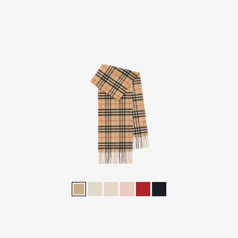 Burberry Kids Check Cashmere Scarf
