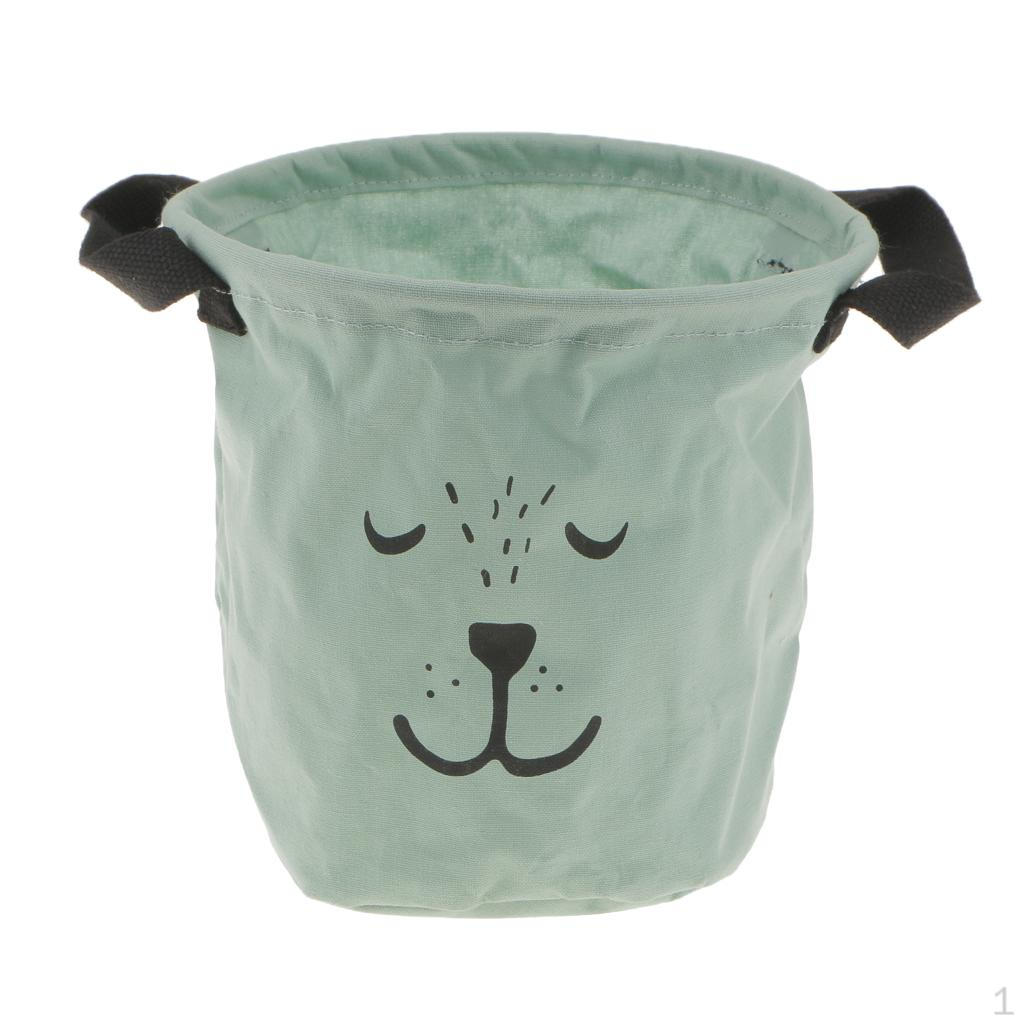 

Симпатичная складная корзина для белья, сумка для одежды с ручкой чёрный