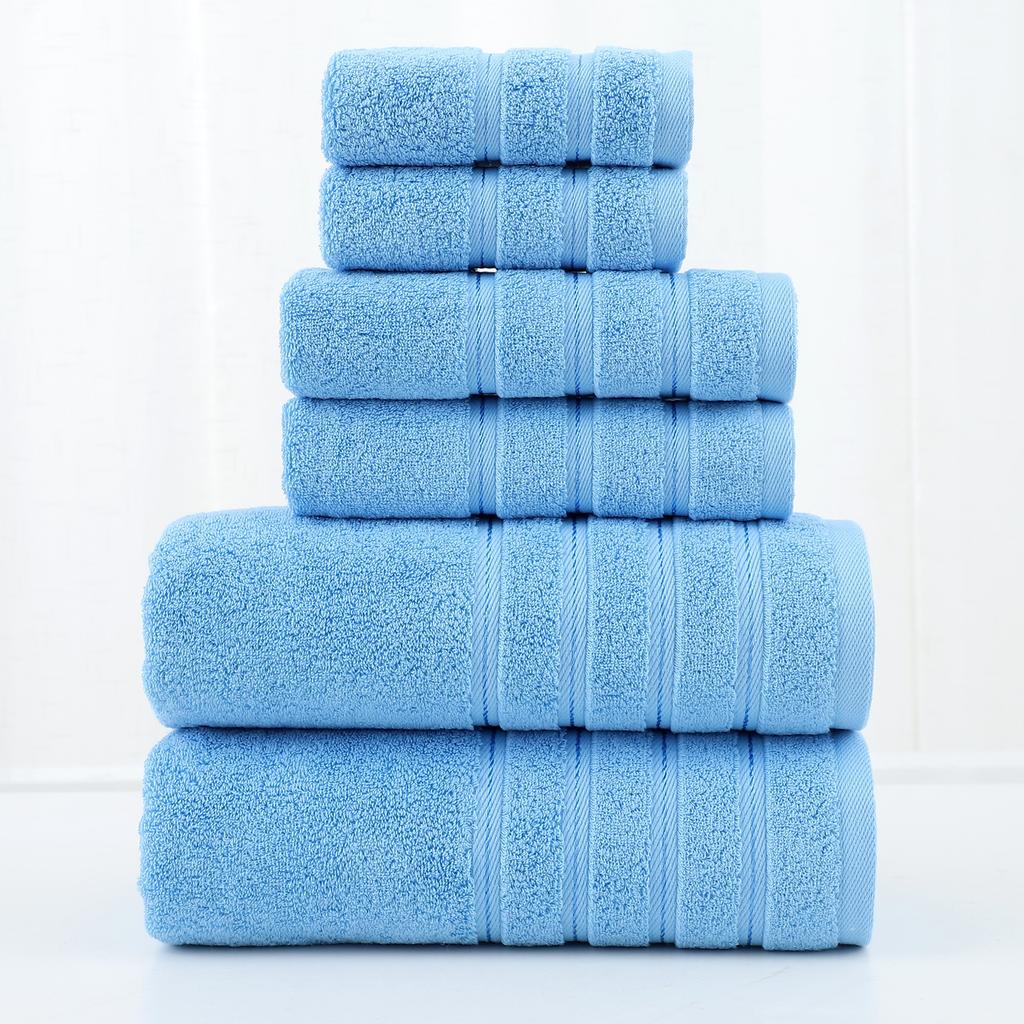 Plain color broken gear twill square towel bath towel cover towel pure cotton face towel
