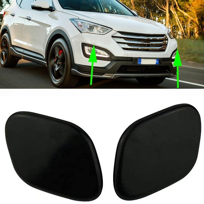 98681-2W000 (LH)& 98682-2W000 (RH) Front Bumper Headlight Cover Headlight Cleaning Cap for Hyundai Santa Fe DM 2013-2015