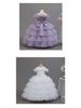 Little Girl's Princess Piano Performance Gown - Elegant High-End Wedding Tulle Cake Skirt Dress