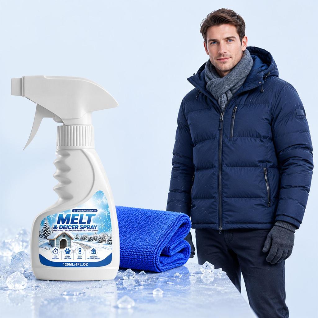 Outdoor snow melting spray mist spray penetration ice layer multi-scene adaptation convenient spray