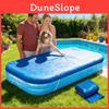 Husă Piscine din PVC Impermeabilă Rezistentă la Praf Dreptunghiulară Pentru Uz Casnic