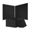 Acoustic Foam Panels, 52 Pack 12 X 12 X 1 Inches, High Density Soundproof Wall Panels