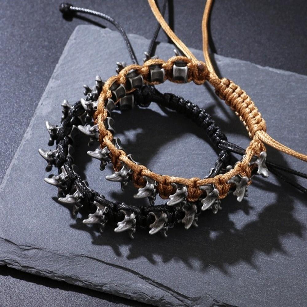 Metal Gothic Bracelet Adjustable Adjustable Bracelet Gothic Style Punk Bracelet  Men