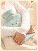 Classic Thickened Rubber Hot Water Bottle with Plush Cover for Warmth