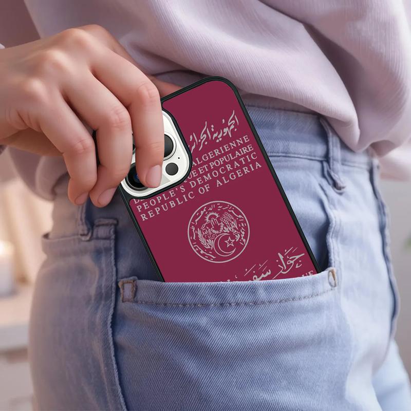 Algeria Flag Algerian Phone Case For iPhone 17 Air 15 16e 14 13 Pro Max Coque 12 11 Pro Max PLUS cover