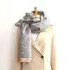 Luxury Brand Double-sided Scarf Women Mrs Winter Warm Cashmere Shawl Scarf Animal Bee Printing Soft Thin Blanket Holiday Gifts