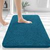 Homaxy Chenille Plain Hairy TPR Material Door Mat Indoor Non Slip Door Mat Dirt Trap Absorbent Mat Absorbs Water Bathroom Mat